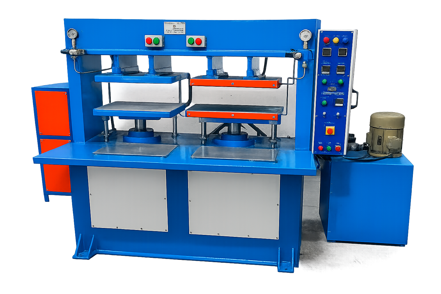 Hot and Cold EVA Embossing Machine technical view
