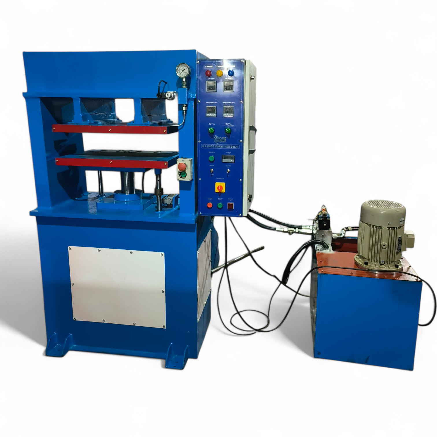 Leather Embossing Machine technical view
